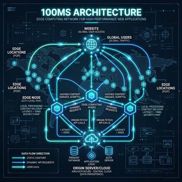 Figure 1.0: Our proprietary 14-day conversion architecture flow using Edge Runtime.