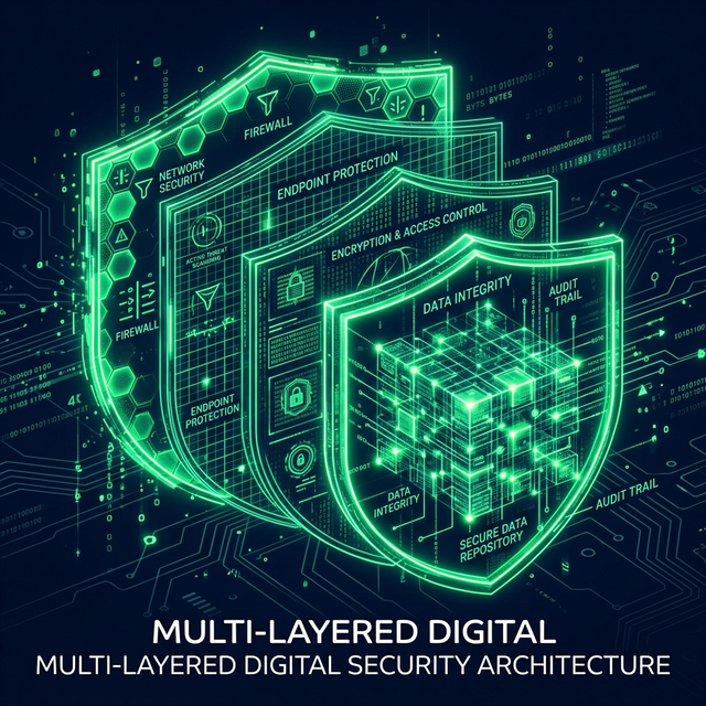 Figure 2.0: Deep-layer RLS security mesh for multi-tenant subscription isolation.